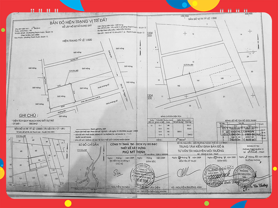 5,1 tỷ. 17 triệu/m2. 300m2 đất chính chủ. Gần đường Hà Huy Giáp, Q12. 0866067089. 11790705