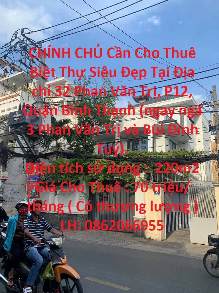 CHÍNH CHỦ Cần Cho Thuê Biệt Thự Siêu Đẹp Tại Quận Bình Thạnh 13331586