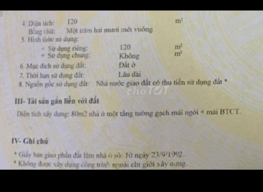 Do nhu cầu không sử dụng cần bán nhà mặt tiền Xã Quang Trung, Thị xã Bỉm Sơn, Thanh Hóa 13339239