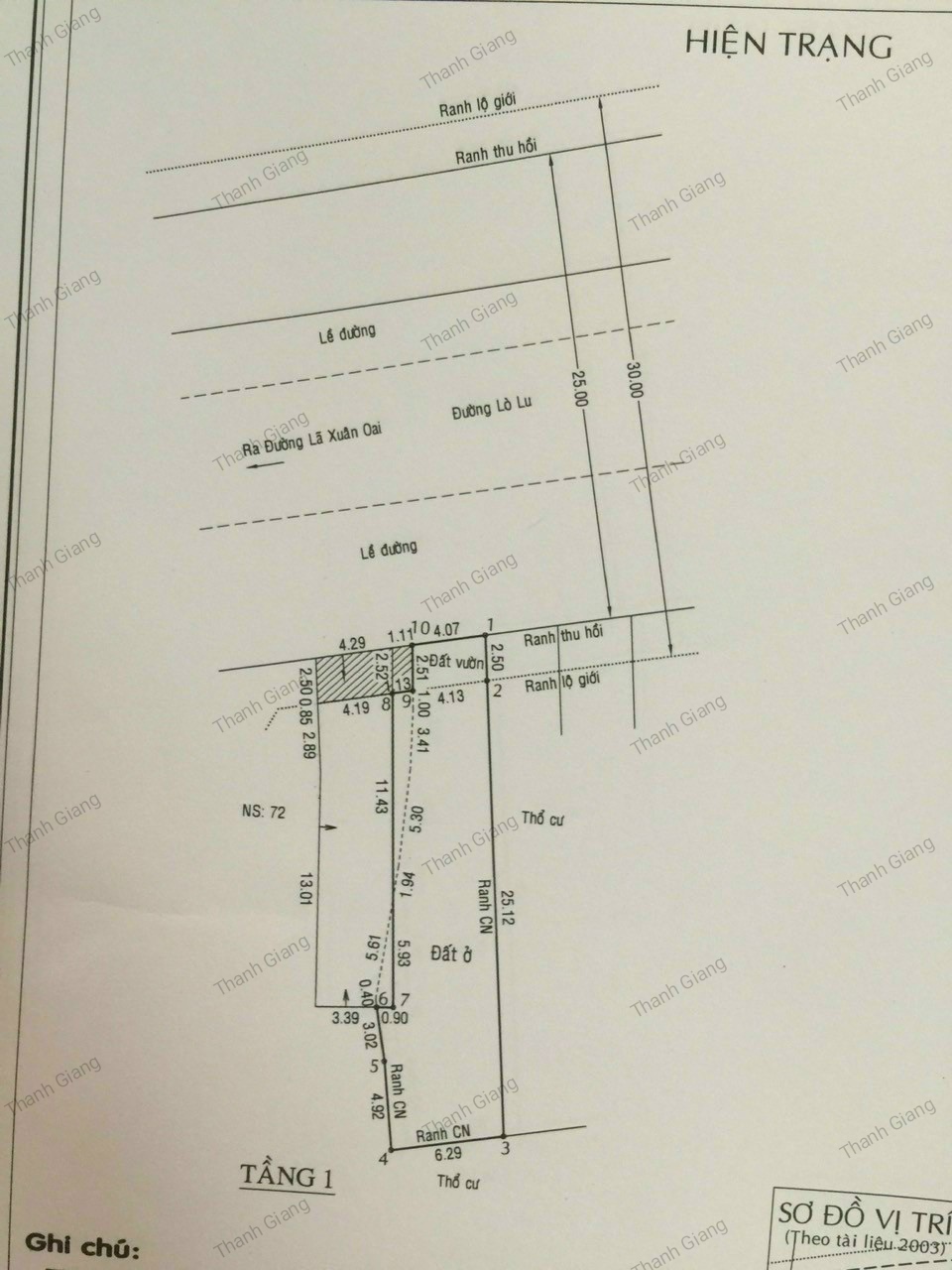 Bán Đất MT đường Lò Lu 270m2  ngang 9.5m Trường Thạnh 13346349