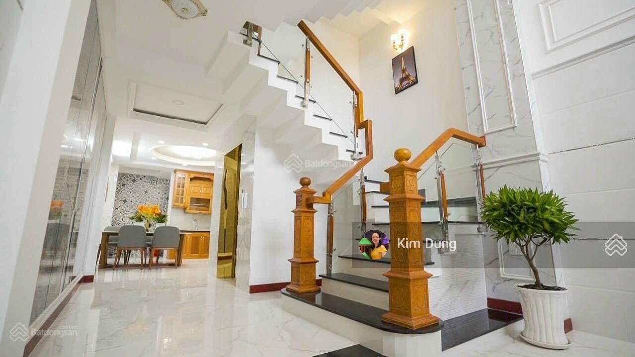 Bán nhà đường Lê Văn Thọ, Phường 9 , gò Vấp DT 4 x 16.5m,Hẻm 8m thông tiện ở, kinh doanh, giá 6,8tỷ 13366202