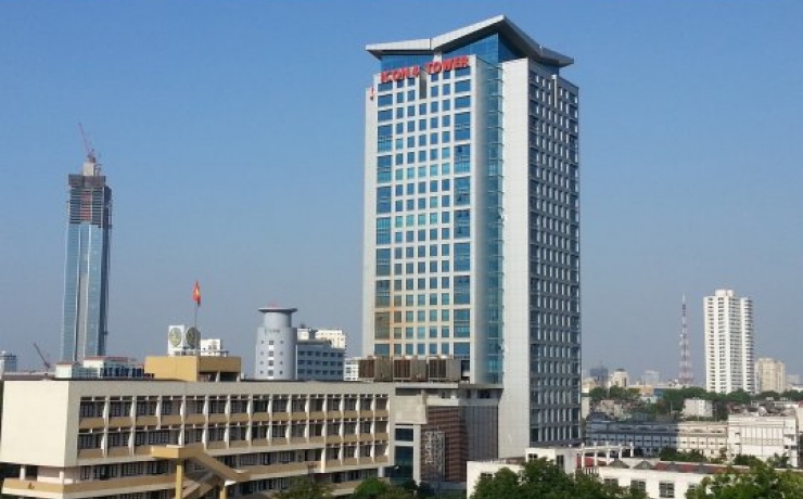 Ban quản lý Icon4 Tower Đê La Thành, Đống Đa chào thuê văn phòng lô góc đẹp nhất tòa nhà 13414986