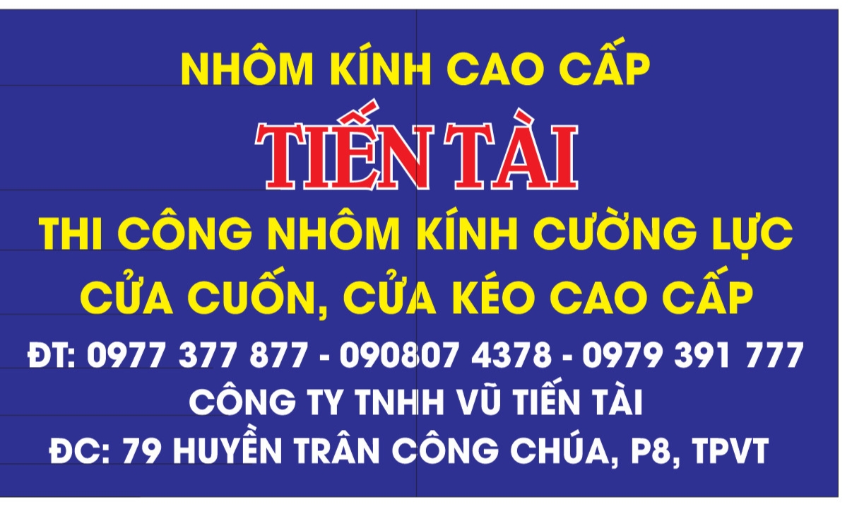 GIA CÔNG NHÔM KÍNH TẠI VŨNG TÀU – CÔNG TY TNHH VŨ TIẾN TÀI 13423754