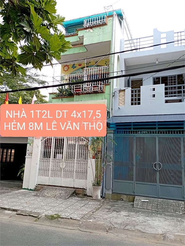 Bán Nhà Hẻm 8m 1/ Sát Mặt Tiền Lê Văn Thọ Phường 9 Gò Vấp 4x17,2 Đúc 2 Tấm chỉ 8 tỷ 13435783