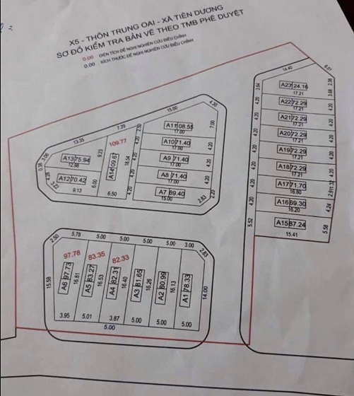 ⭐Gia đình bán mảnh đất A02, khu quy hoạch đất đấu giá X5 Trung Oai, Tiên Dương, Đông Anh; 78tr/m2; 0947760655
 13440045
