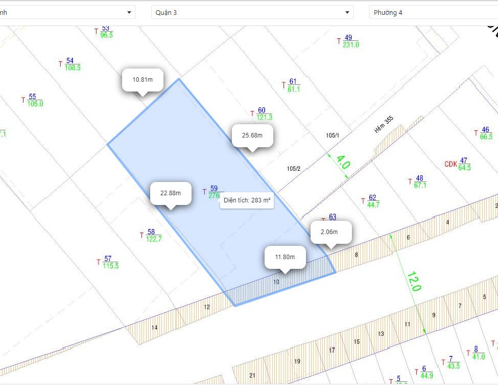 Siêu Phẩm Cư Xá Đô Thành 1800m2   Quận 3 : 12mx23m hầm , 7 tầng 13447908