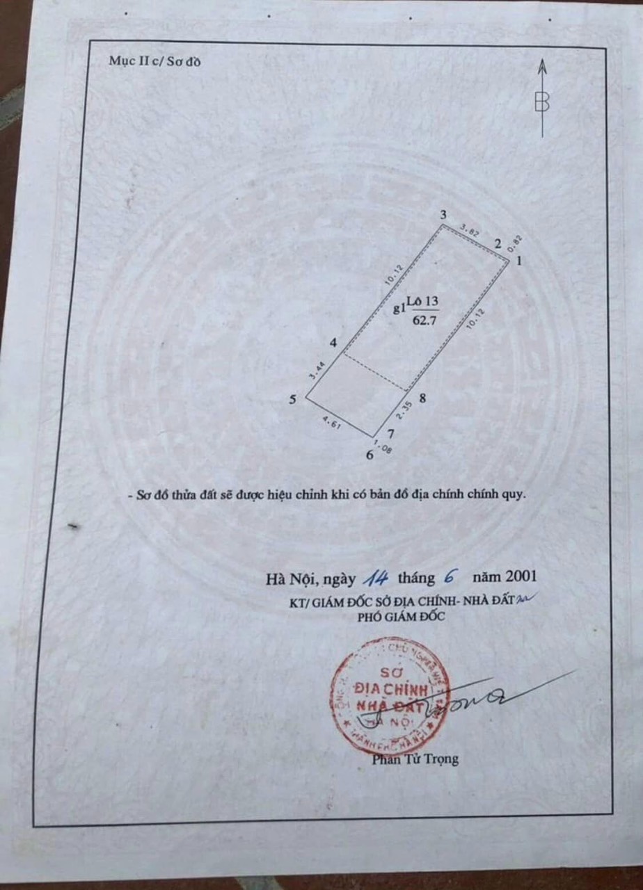 Bán đất phân lô quân Đội phố Trần Cung,Cổ Nhuế 1,63M2,mặt tiền 4,6 m giá 8,5 tỷ
 13449568