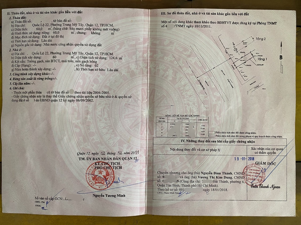 bán nhà mặt tiền Quốc Lộ 22, Trung Mỹ Tây, Q12. 60m2 chỉ 6ty7 13451486