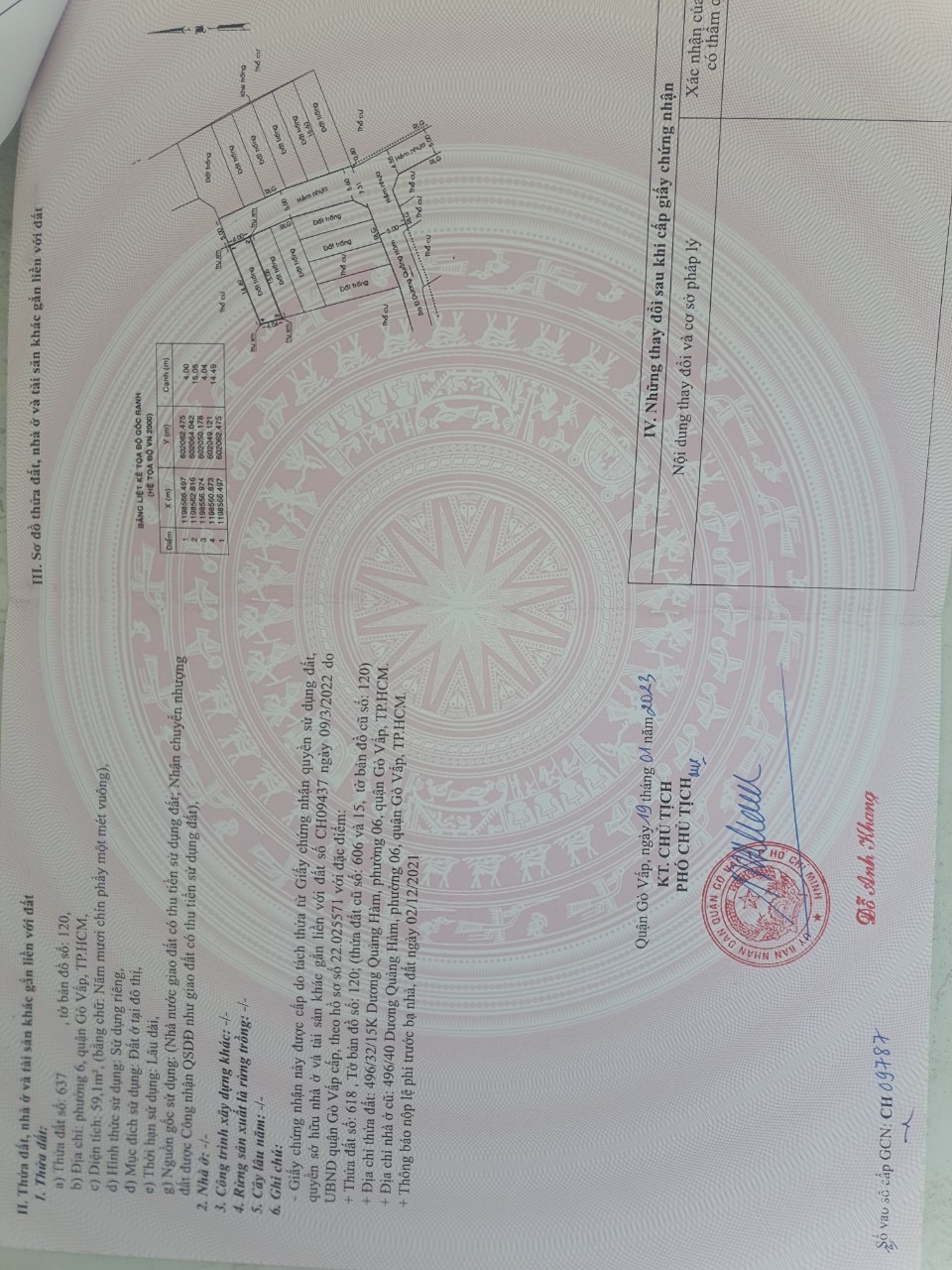 
Bán đất HXH 496/ Dương Quảng Hàm, P.6, GV: 4 x 15, giá 4,85 tỷ
 13511379