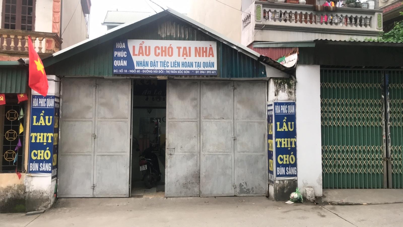 CHO THUÊ CỬA HÀNG SỐ NHÀ 18 – NGÕ 60 – ĐƯỜNG NÚI ĐÔI – THỊ TRẤN SÓC SƠN – HÀ NỘI 13538472