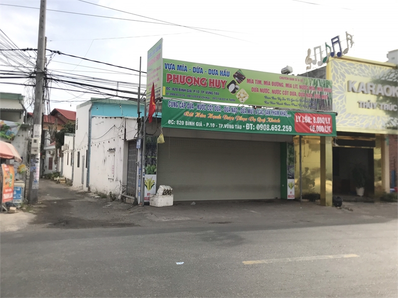 Cho thuê mặt bằng cạnh chợ Rạch Dừa đường Bình Giã P10, TP Vũng Tàu 13539546