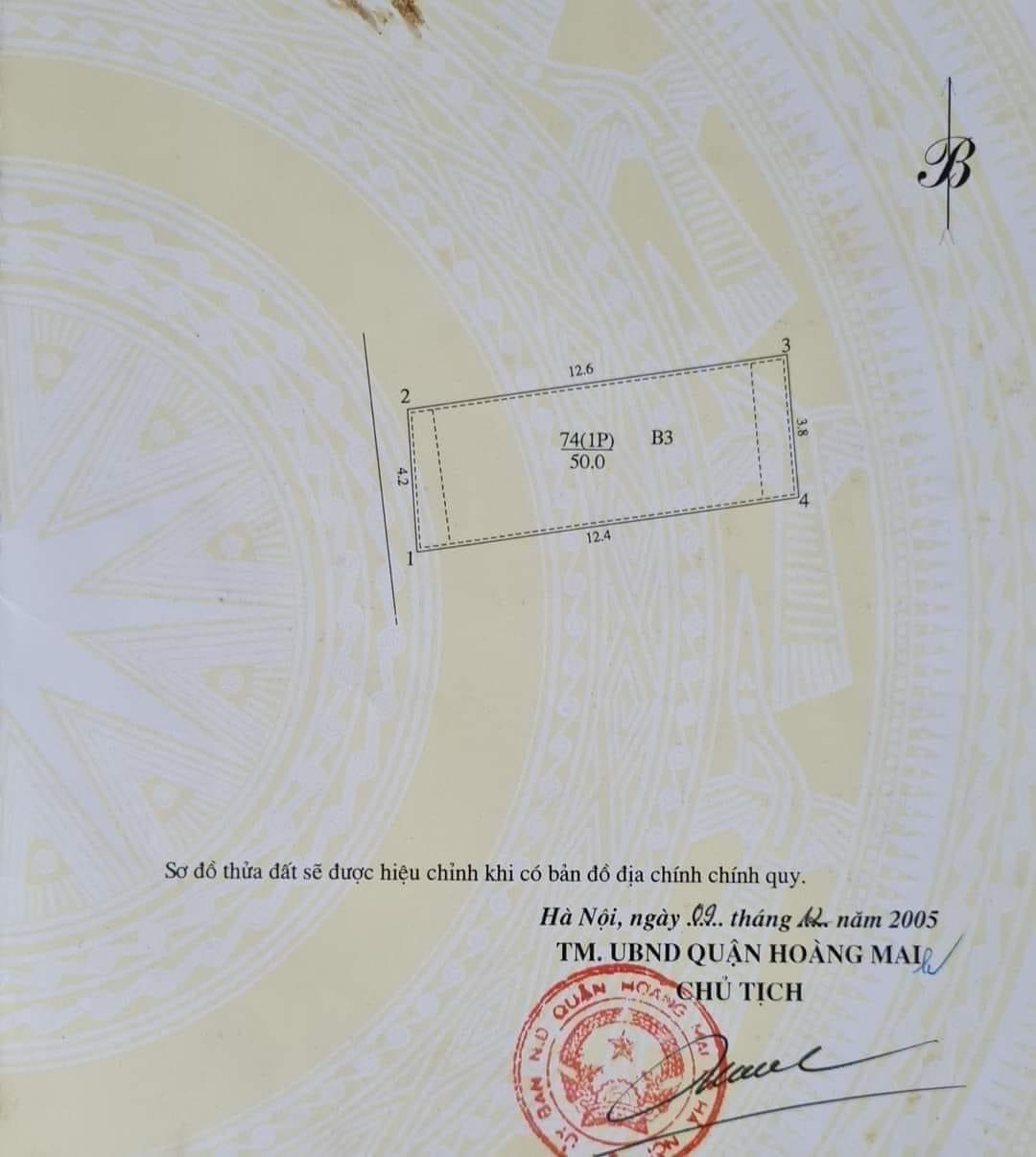 Ngõ Hòa Bình 7 – Minh khai bán đất 50m2 tặng nhà cấp 4 giá 3x tỷ . 13549244