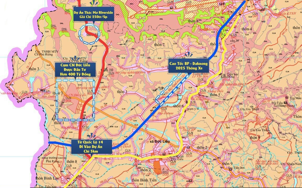 Đất ngay view hồ Thác Mơ Bình Phước giá chỉ 270triệu/250m² có thổ cư 100m² 13578547