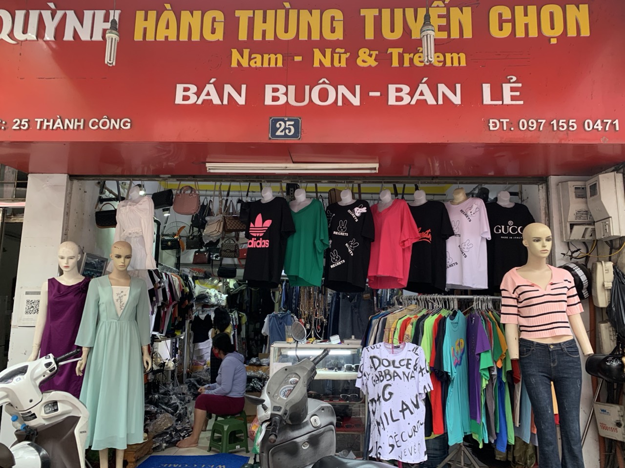 SANG NHƯỢNG CỬA HÀNG QUẦN ÁO HÀNG THÙNG 13622874