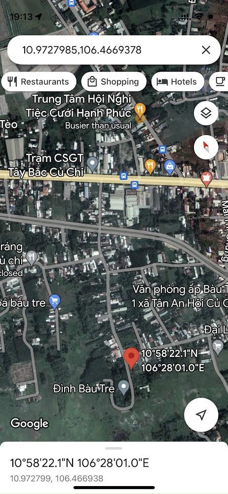 
Bán đất xã Tân An Hội, Củ Chi: 6 x 58= 348m2, giá 1,8 tỷ. 13623874