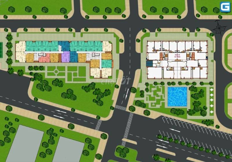 Căn hộ 61m2 Stown Tham Lương 02PN - Quận 12, tầng cao, view ngoài 13635091