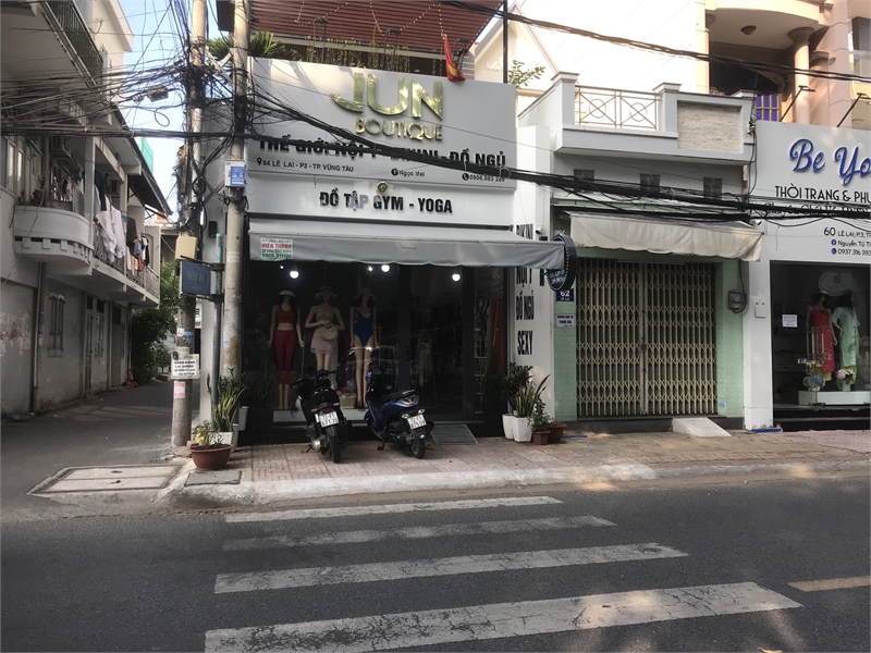 Cho thuê mặt bằng 1 trệt 1 lầu đường Lê lai, TP.VT vị trí đông đúc 13649899