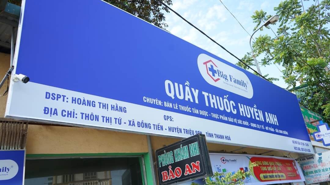 CHUYỂN NHƯỢNG NHÀ THUỐC GPP tại vị trí Cầu Gốm, Thị Tứ, Đồng Tiến, Triệu Sơn, Thanh Hóa 13656358