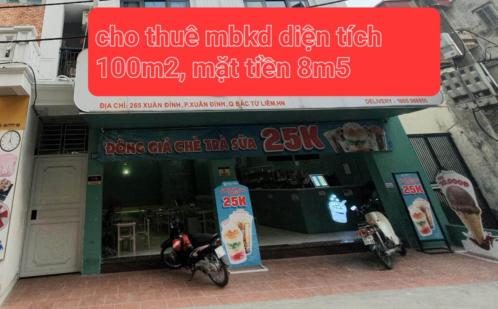 CHO THUÊ MẶT BẰNG TẦNG 1 SỐ 265 XUÂN ĐỈNH, BẮC TỪ LIÊM, HÀ NỘI 13658836