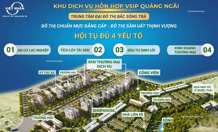 Bán đất gần Khu công nghiệp VSIP Quảng Ngãi mở văn phòng kinh doanh ngay 0981650774 13672722