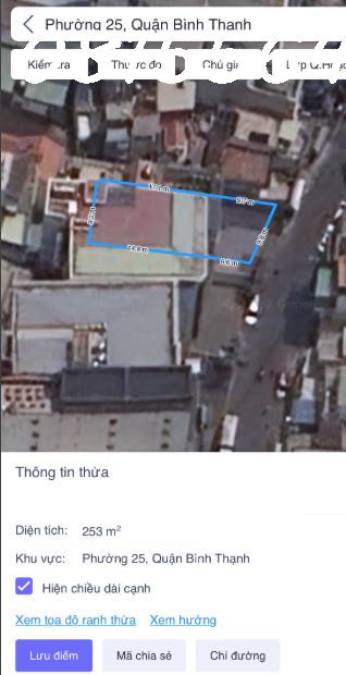 Bán nhà 2MT đường tân cảng, P25, Bình Thạnh. DTKV 252m2 Giá 60 tỷ 13688365