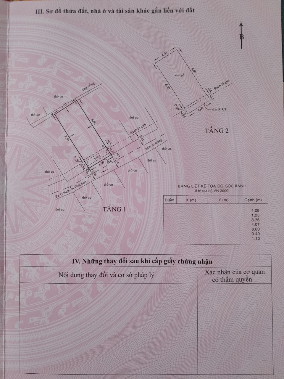 Bán nhà Nguyễn Thái Sơn, P.5, GV: 4,1 x 10, giá 3,8tỷ 13730377