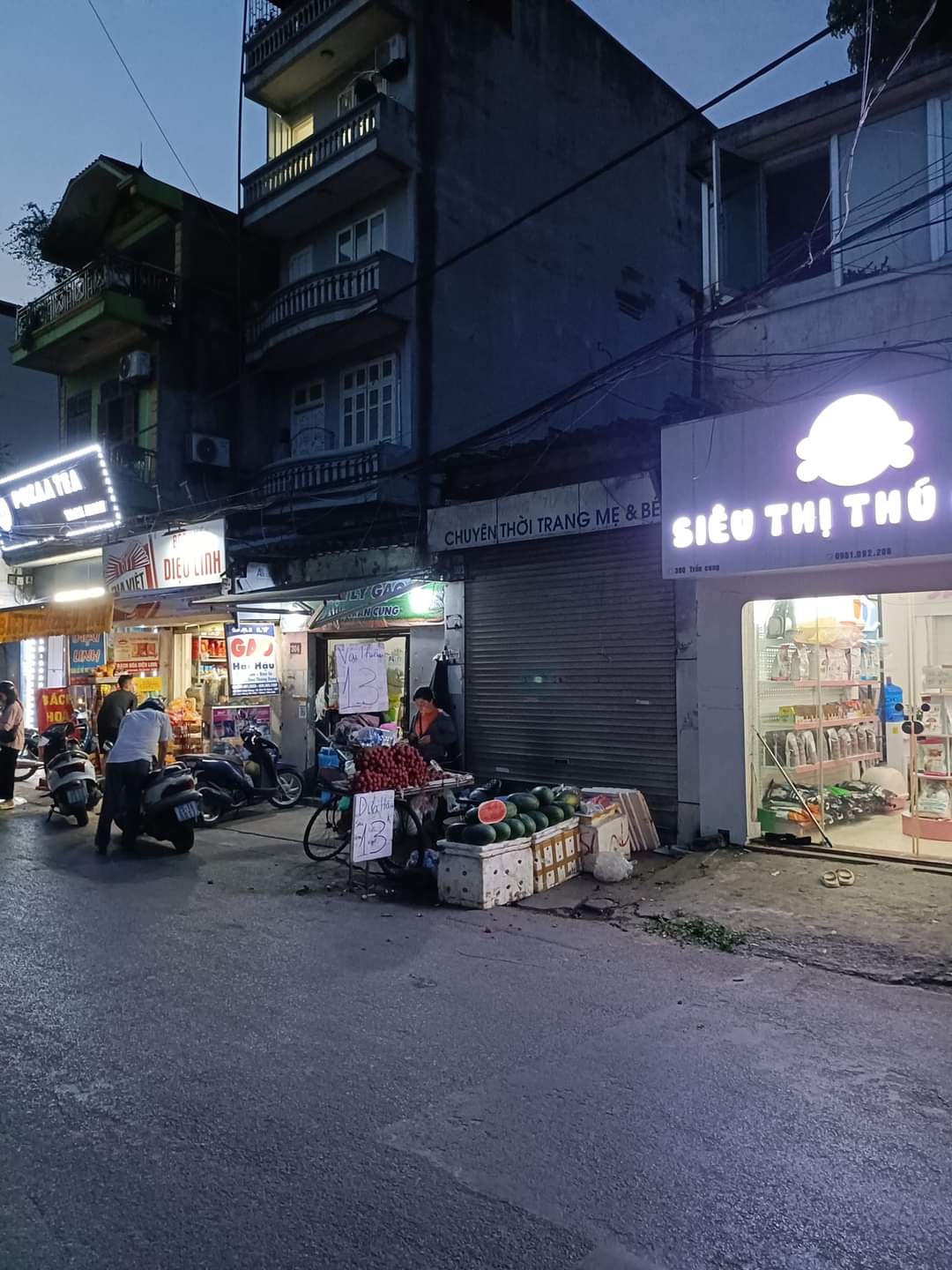 của ĐỘC ! đất mặt phố trần cung vỉ hè đá bóng 120m mt6m 22 ty 13731584