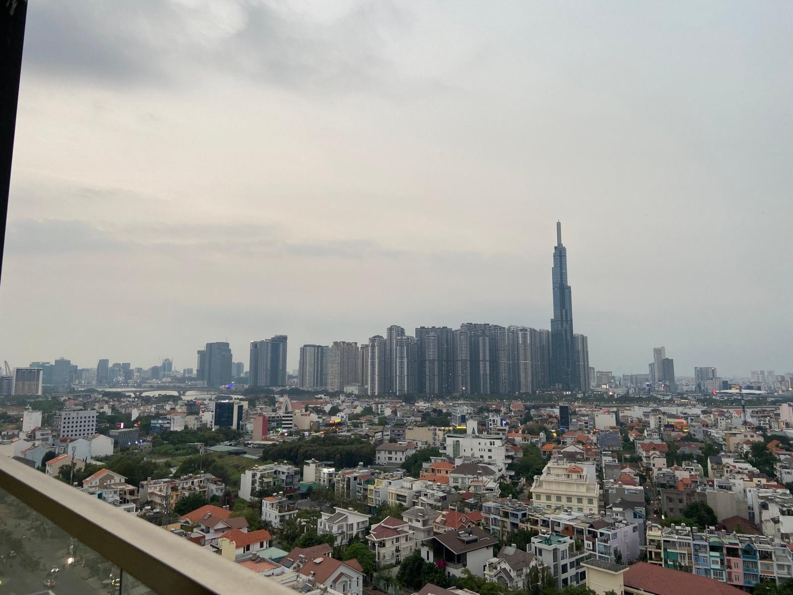 Cho thuê căn 2PN, 82m2 view trực diện Landmark 81 tại De Capella, Q2, full nội thất, giá 15 tr/tháng 13745499