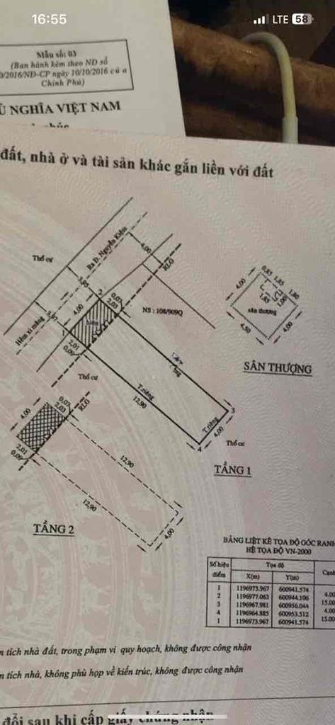 Bán nhà chính chủ hẻm 175 Nguyễn văn Công. phường 3.Gò Vấp chỉ 120 triệu/m² 13760463