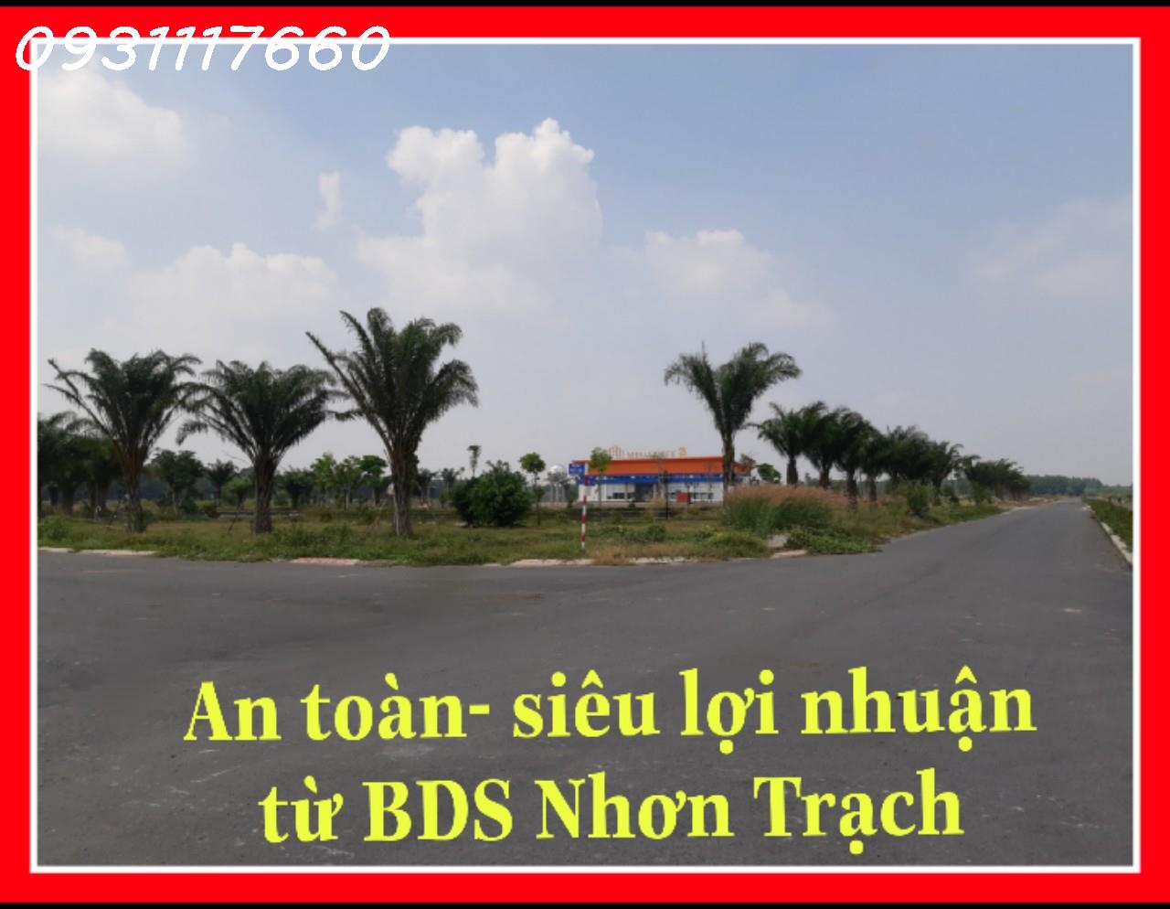 Cần bán lô đất 1 tỷ - 100m2, ngay TT hành chính Nhơn Trạch (MT đường 25C rộng 100m), giá cũ 1,45 tỷ 13760665