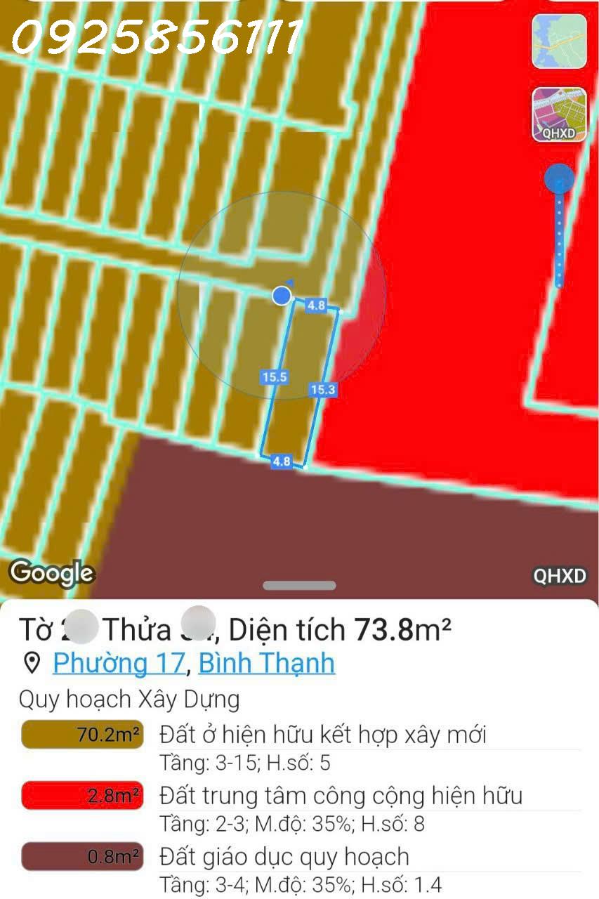 Bán nhà cô chủ 60 tuổi, hẻm ô tô giáp Quận 1 Nguyễn Cửu Vân 72 hơn 10 tỷ 13784428