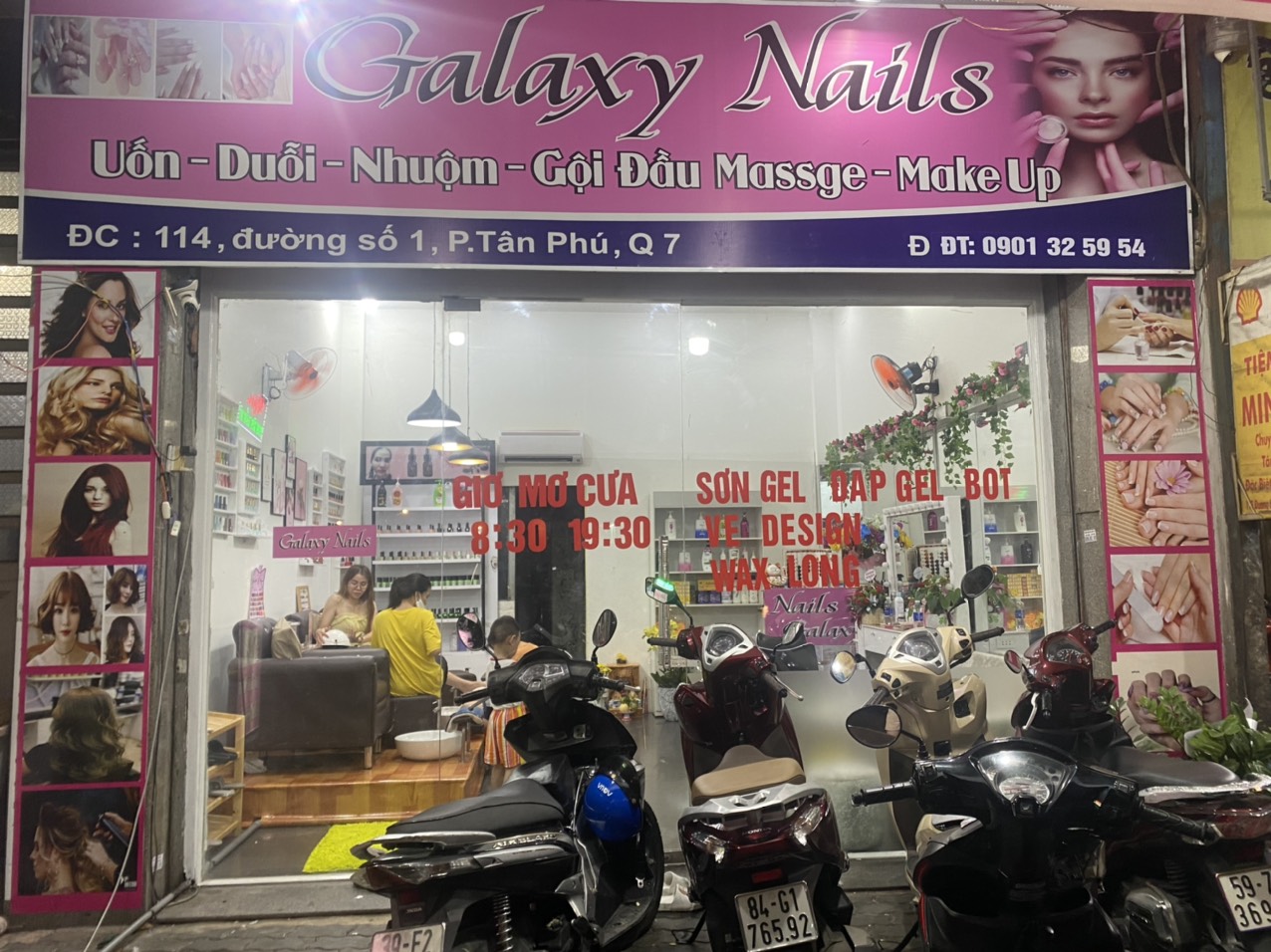 SANG TIỆM NAIL VÀ TÓC TÂN MỸ Địa chỉ: chợ Tân Mỹ,  Quận 7, Thành phố Hồ Chí Minh 13786021