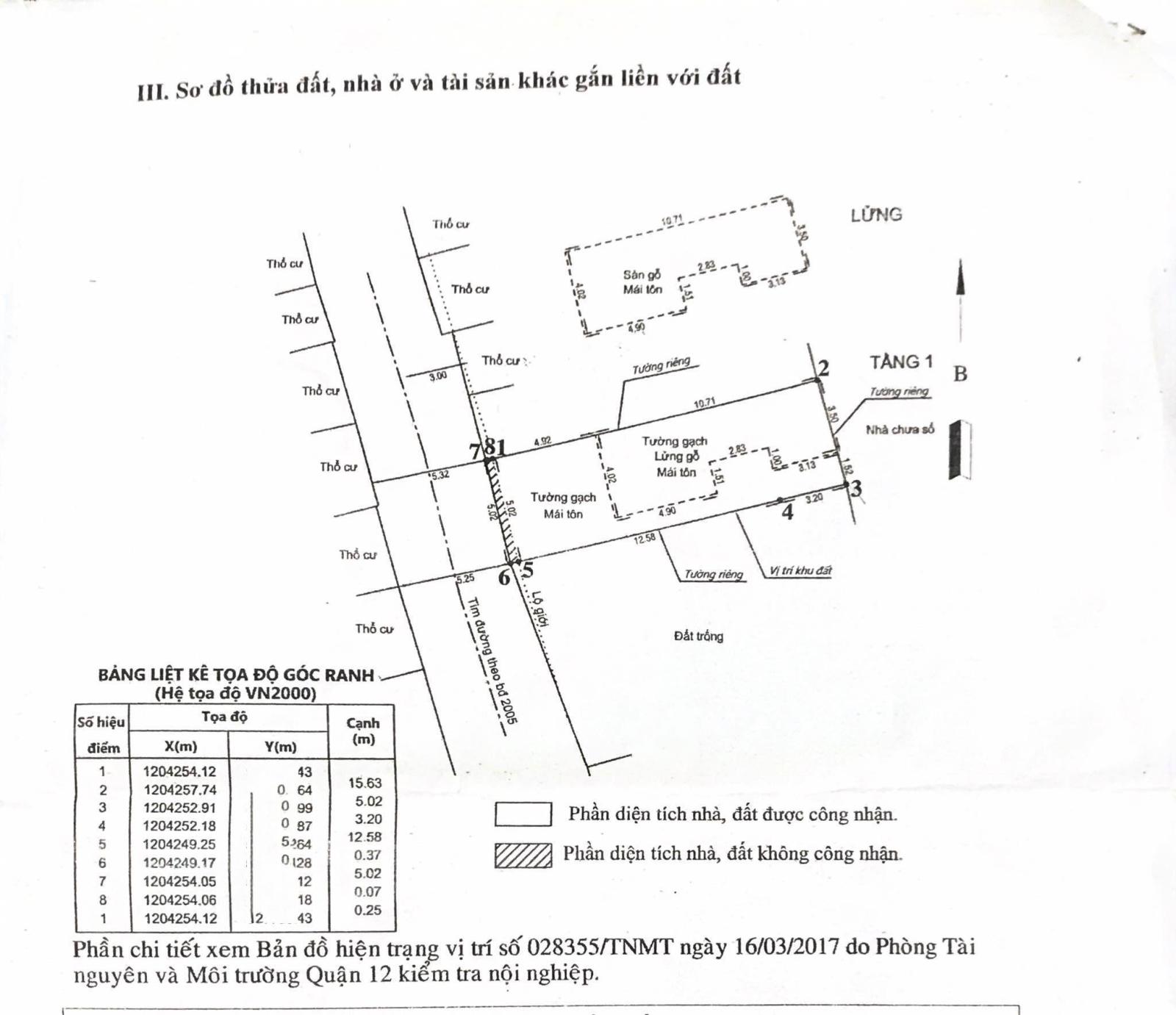 HẺM XE TẢI TRÁNH THÔNG, GẦN MẶT TIỀN LÊ VĂN KHƯƠNG QUẬN 12, 80M2, NGANG 5M HIẾM, NHÀ C4 13802223