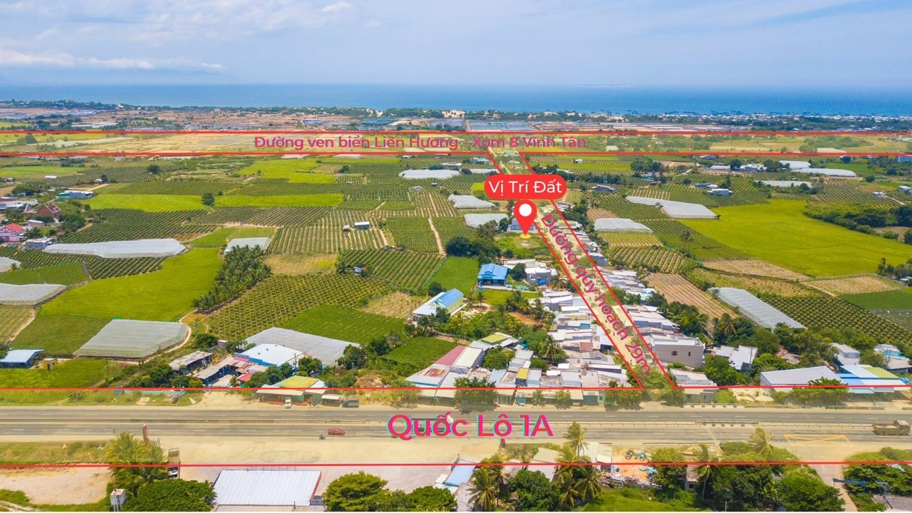 Đất biển Bình Thuận, giá đầu tư 750 triệu/ nền thổ cư 100%, sổ sẵn sang tên ngay.
 13802886
