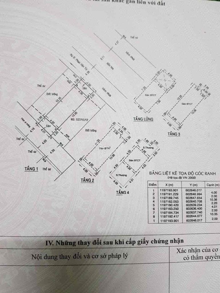 Bán Nhà Chính Chủ Vị Trí Cực Đẹp Giá Rất Rẽ Đường Phan Văn Trị, Phường 5, Gò Vấp 10,8 tỷ- 57.8 m2 13805388