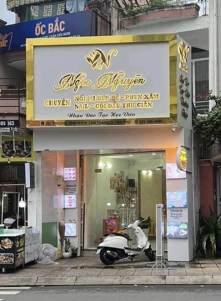 📣SANG NHƯỢNG TIỆM NAIL NỐI MI VÀ PHUN XĂM Địa chỉ : 261 trương vĩnh ký p.tân thành quận tân phú 13811006