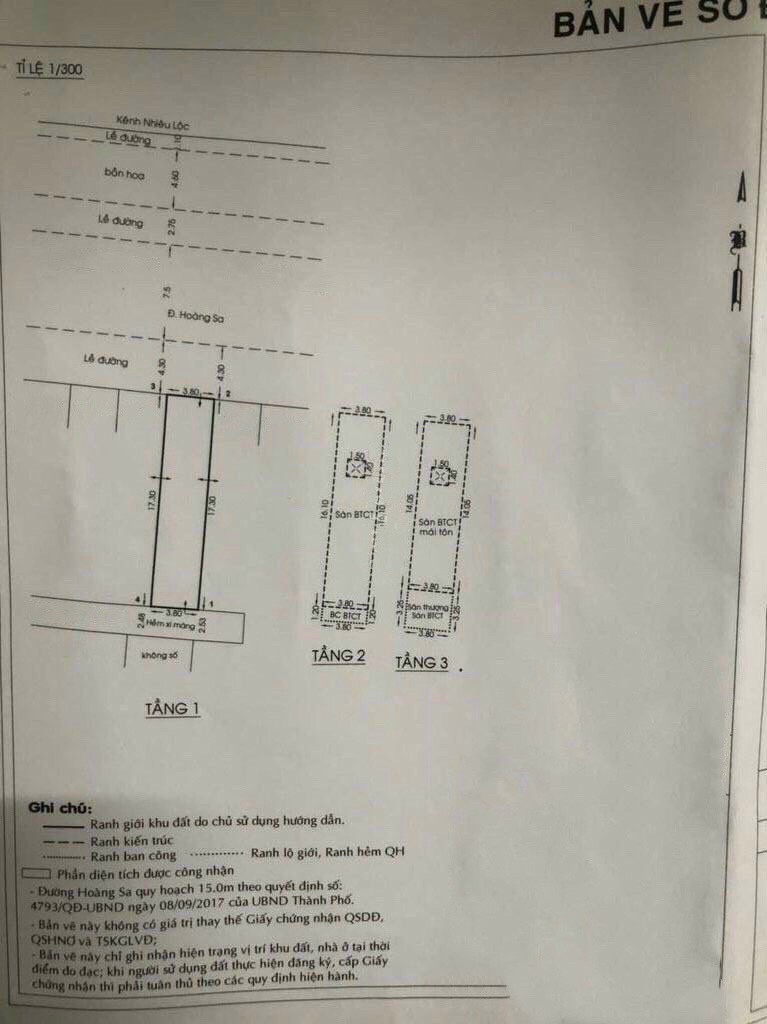 Bán Gấp! MTKD Hoàng Sa, Dakao, Q.1 - 4x19 - 3 tấm - 17ty8 13835327