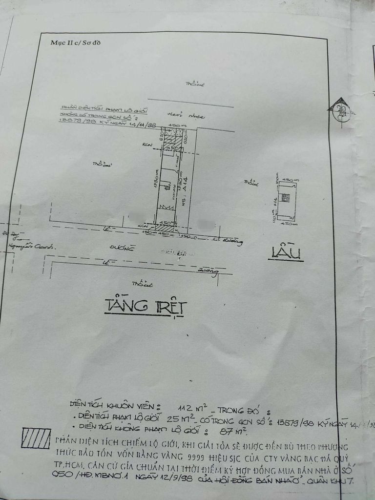 Bán Nhà TL 4,5 x 27 mặt tiền An Nhơn, cách Nguyễn Oanh 100m 12,5 tỷ 13850056