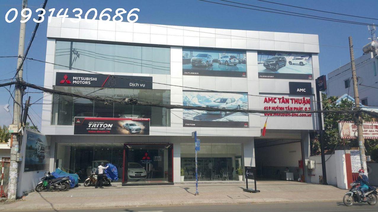 Đối Tác hết hd : cho thuê lại nhà  615 - 619 Huỳnh Tấn Phát, Quận 7 : Gần 2000m2 13855002