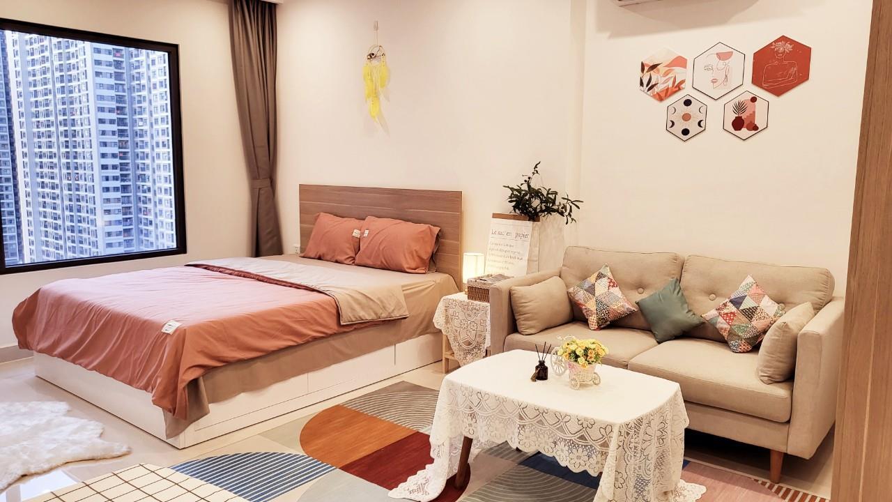 Căn Studio cực đẹp tại Vinhomes Smart City nội thất đầy đủ, giá rẻ 13860404