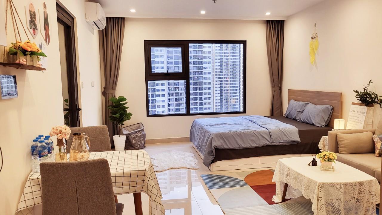 Căn Studio cực đẹp tại Vinhomes Smart City nội thất đầy đủ, giá rẻ 13860404