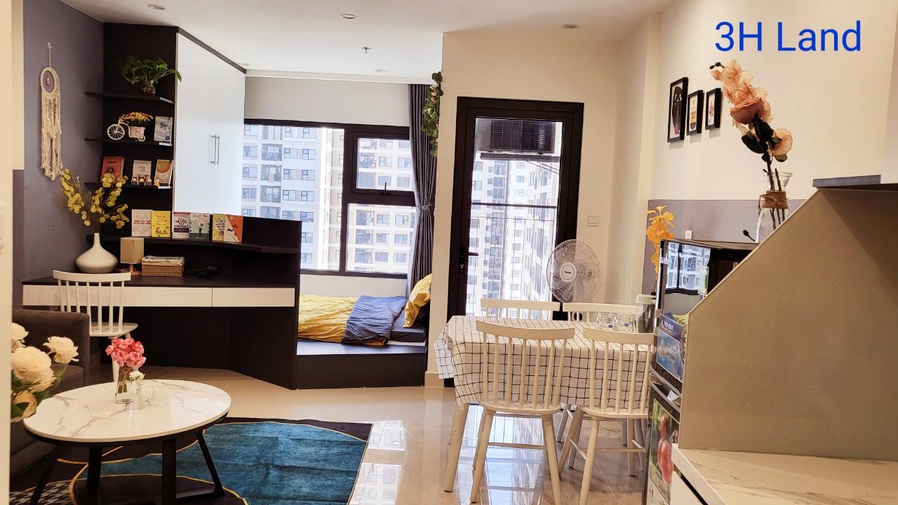 Căn Studio cực đẹp tại Vinhomes Smart City nội thất đầy đủ, giá rẻ 13860404