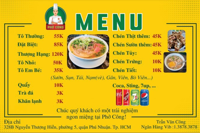 Phở Công: Nguyễn Thượng Hiền, Phú Nhuận  Sang nhượng mặt bằng diện tích 8x17m 13865098