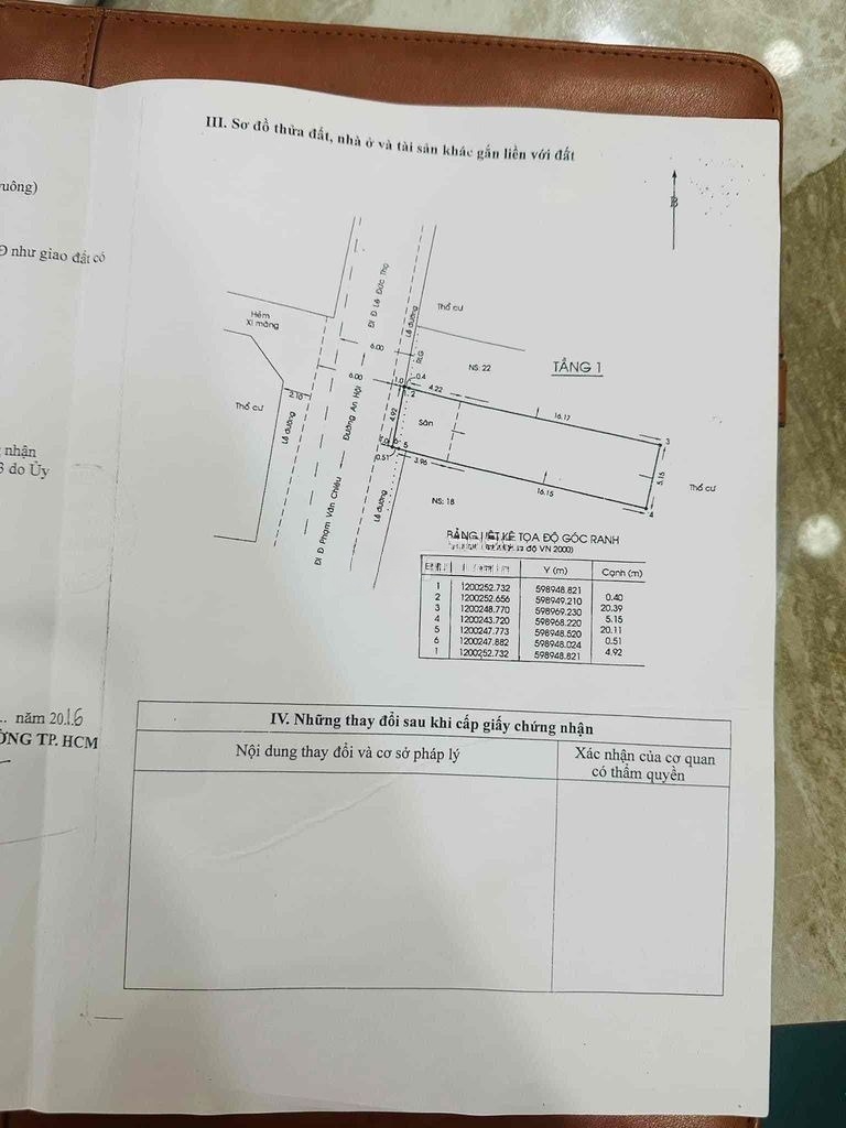 BÁN NHÀ MẶT TIỀN 20 An Hội, Phường 13, Quận Gò Vấp 8,3 tỷ - 104.1 m2 13887375