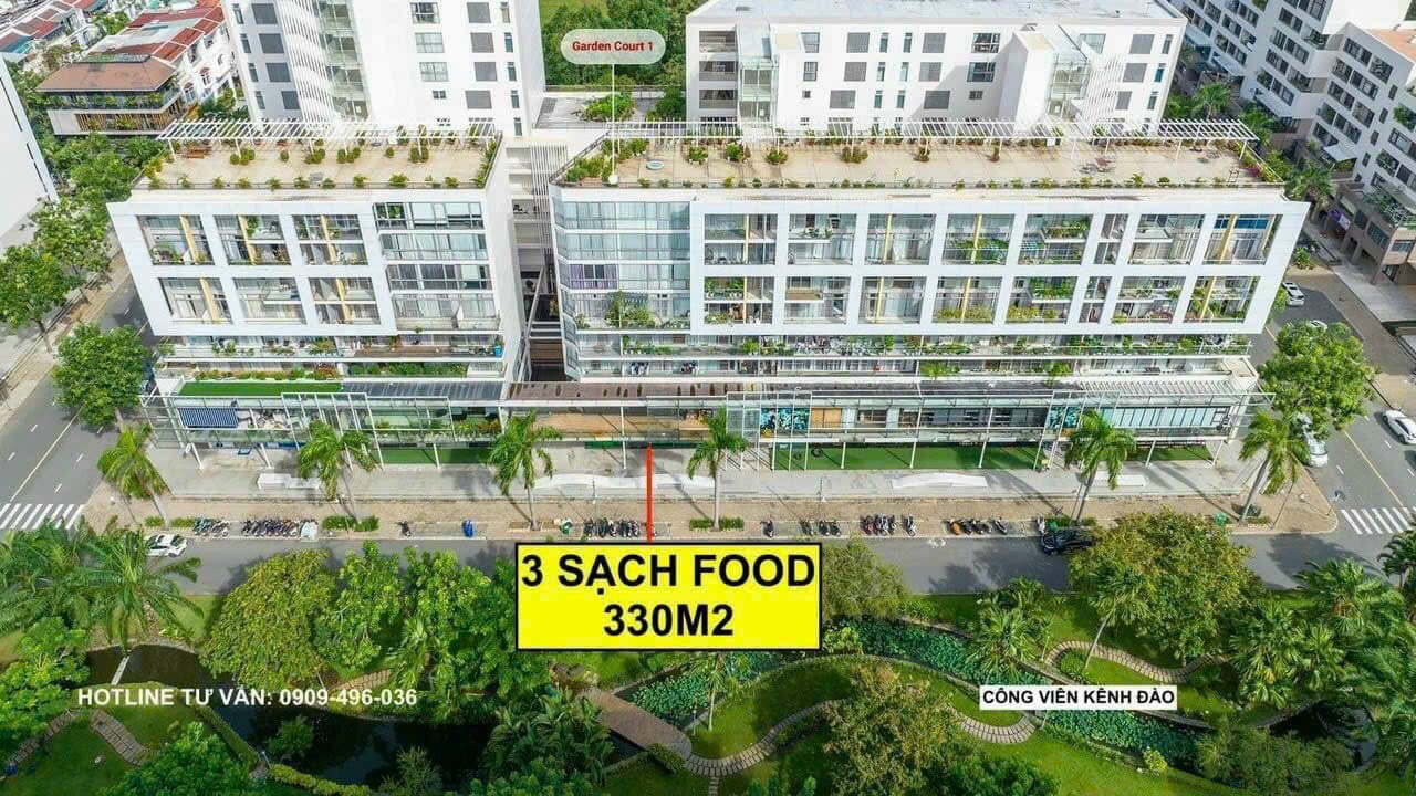 BÁN SHOPHOUSE 3 SẠCH FOOD TẠI GARDEN COURT 1 - TÔN DẬT TIÊN PHÚ MỸ HƯNG 13888658