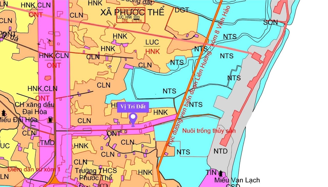 Bán đất ven biển Liên Hương, Bình Thuận chỉ 799 triệu, full thổ cư, sổ sẵn, đường 29m.
 13897909
