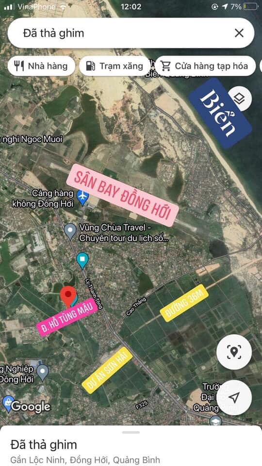 Đón đầu QH sân bay QT Đồng Hới. Sở hữu lô đất 2 MT đường Hồ Tùng Mậu Lộc Ninh chỉ 960 TR 13905737