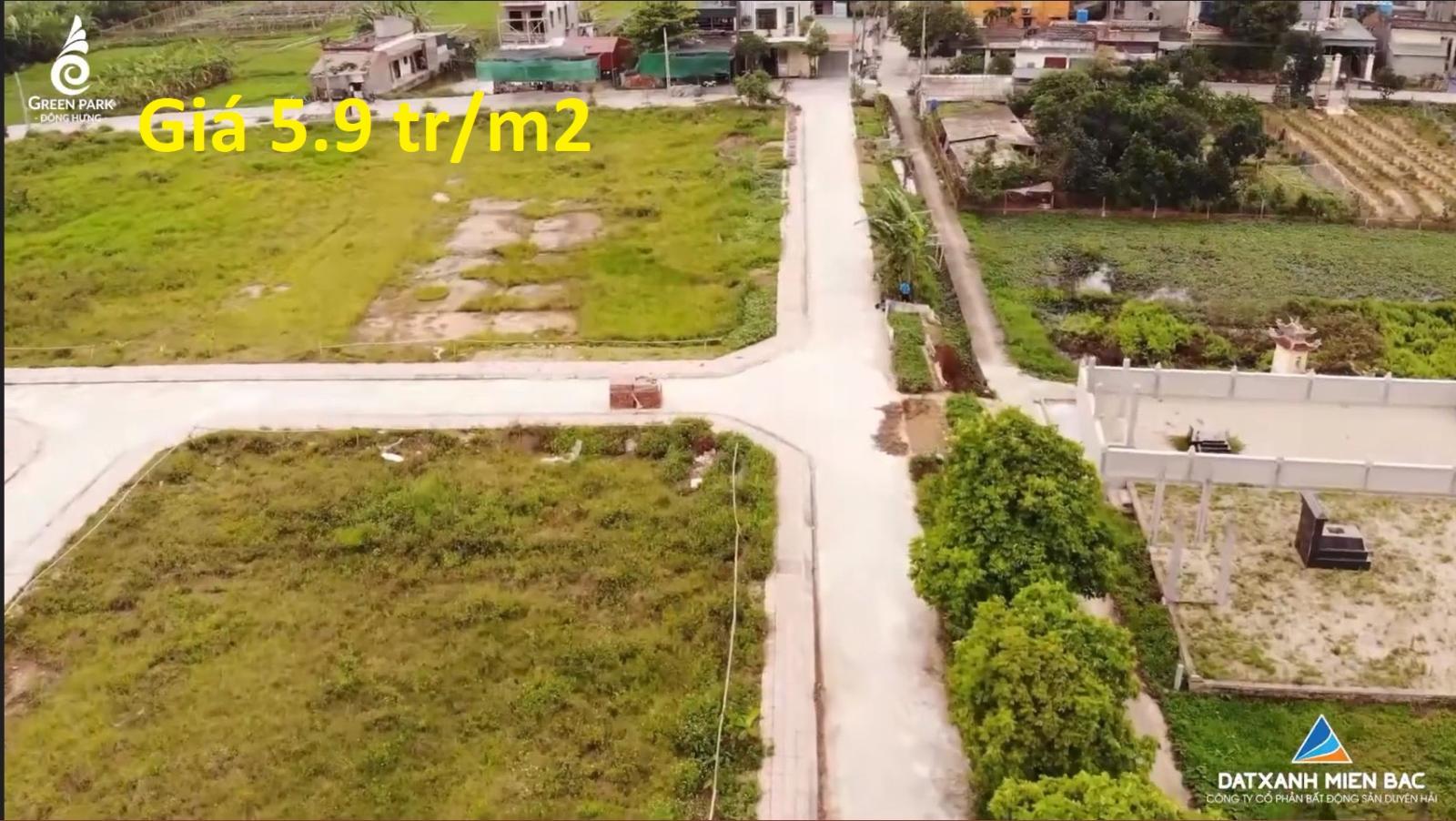 Bán đất giá rẻ ven thành phố Thái Bình giá 5.9 tr/m2, giá gốc 9 tr/m2 13933892