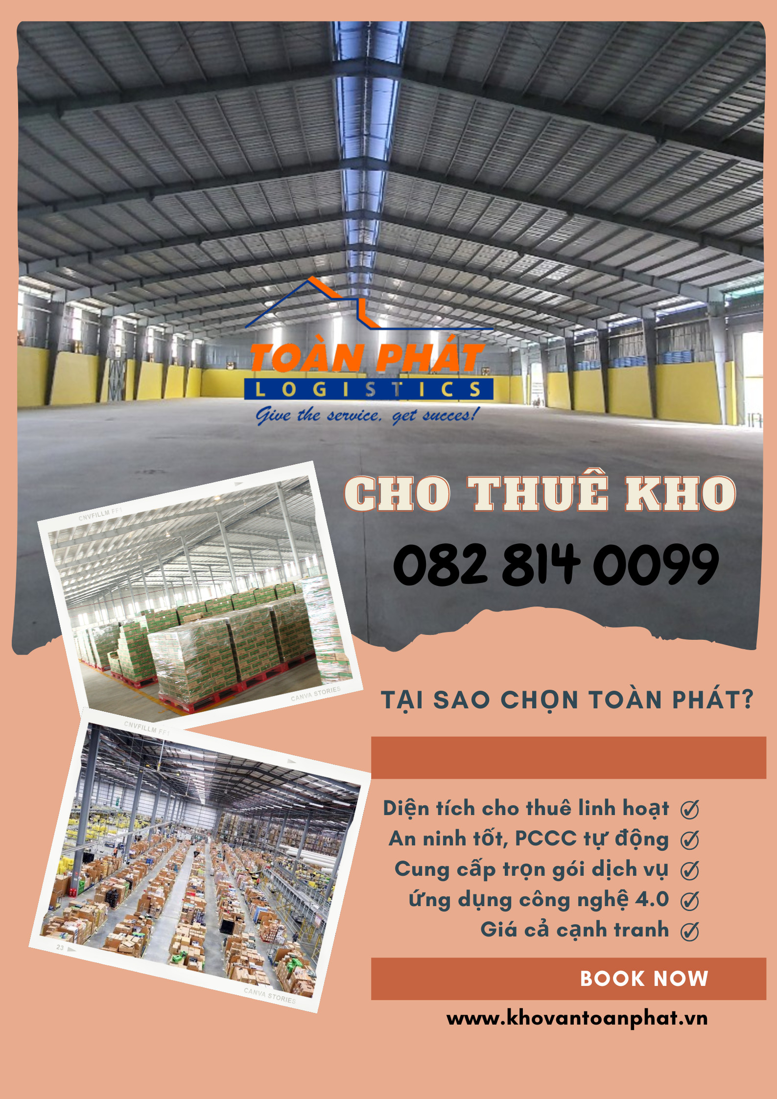 Thuê kho Sóng Thần 1 - Dĩ An - Bình Dương. Kho có nhiều cửa xuất nhập, giá siêu ưu đãi. 13937743