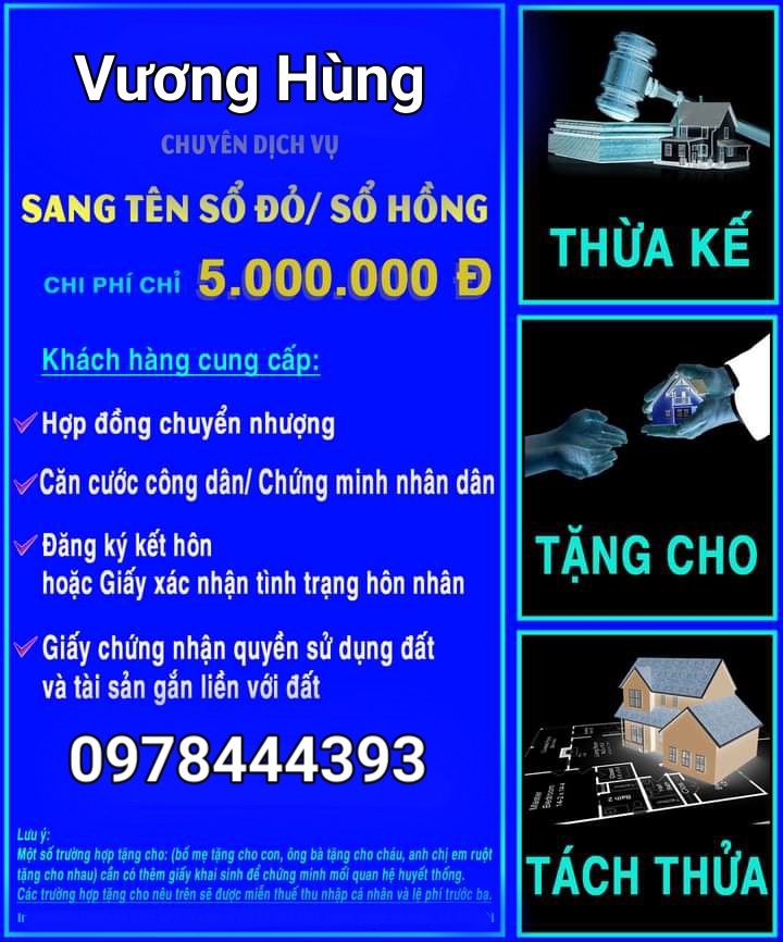 Nhận xử lý tất tần tật các thủ tục pháp lý Bất Động Sản khó, bị trả lại nhiều lần 13942448